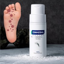 발냄새 신발 파우더 탈취제 구두 운동화 발땀 항균 살균 탈취 제거제 친환경 천연 억제제, 쾌발풋파우더 골드 80g 민트향