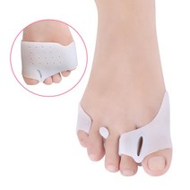 여성 구두 깔창 실리콘 젤리 샌들 슬리퍼 평발 교정 얇은 아치형 실리콘 젤 안창 발가락 분리기 thumb valgus orthopedic foot protector, 1 쌍 g124