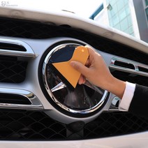 JS automotieve 벤츠 E클래스 W213 튜닝 엠블럼 PPF 보호필름 DIY 랩핑 스크래치방지 가드 인테리어 용품, 소형