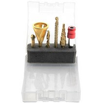 저렴한 6PCS/Set Drill Bit Remove Burr HSS Woodworking Chamfer Drilling Kit Deburring External Repair, 01 금