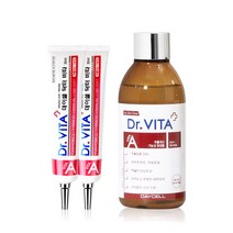 [쿠팡 단독구성 기간한정 특가]닥터비타 탄력 주름개선 레티놀 비타민 A 크림 30ml + 비타민A 토너 200ml, 260ml, 크림2개+토너1개