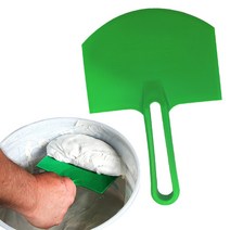 인테리어 필름공구 아치형(곡선)플라스틱 퍼티 헤라/빠데 스쿱 도배 미장 페인트 구리스 핸디코트, 1개