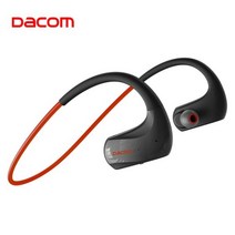Dacom Athlete 무선 헤드폰 스포츠 IPX7 방수 블루투스 이어폰 AAC 달리기용 20H 구매대행 공지사항, Athlete 2021 RED, Athlete 2021 RED