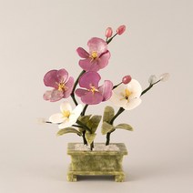 승진 영전 진급 축하선물 감사 이사 집들이 선물 / 아토제이드 옥꽃 오키드 5송이, 단품없음