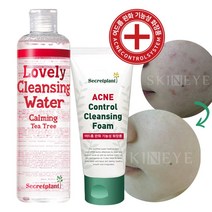시크릿플랜트 아크네 컨트롤 티트리 클렌징 폼+러블리 워터 카밍 set, 1세트