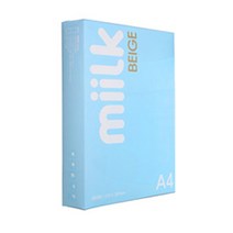 [한국제지] A4밀크복사지(베이지/미색)80g/1팩(500매)