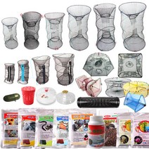 바다통발 민물통발 어포기 미꾸라지 새우 집어제 미끼 미끼통 게 모음, 03. 철근 게통발