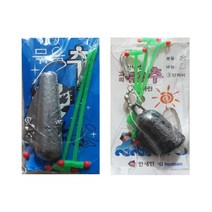 [선경] 묶음추 원투채비 망둥이 우럭채비 10호 12호 16호 20호 25호 30호, 1개