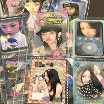 빈티지 하이틴 y2k 덕질 포토카드 포카 연예인 폴라로이드 사진 pvc 앨범 꾸미기 프레임 스티커 18장