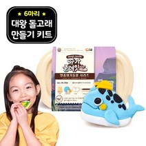 슈가클레이 홈베이킹재료 (대왕고래) 쿠키믹스 만들기 세트 DIY 키트 밀키트 학교 유치원 간편간식, 단품