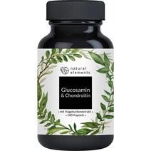 natural elements 독일 글루코사민 콘드로이틴 180 캡슐
