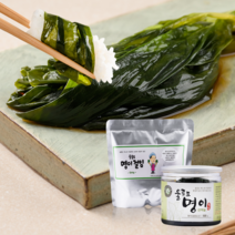 울릉도 자연산반찬 명이나물 절임 장아찌 산마늘 500g, 캔시머500g