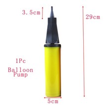 첫돌 가랜드 파티 웰컴 해피벌스데이 웨딩 장식 풍선 아치 액세서리 화환 체인 생일 배경 데코 에어 글로브 키트, 1pc balloon pump