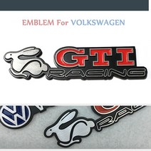 폭스바겐 스티커엠블럼 스티커몰딩 골프GTI스티커 폭스바겐 포인트 스티커 튜닝 액세서리, (04)GTI RACING