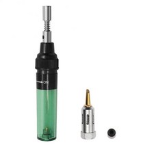 무선인두기 납땜기 땜납 인두기 1300 섭씨 부탄 4 in 1 휴대용 가스 납땜 인두 가스 블로우 토치 총 무선 가열 도구 블로우 펜 토치 용접 도구, 세트 01