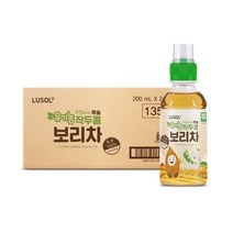 루솔 유기농 작두콩 보리차 1박스 24병 x 200ml, 작두콩보리차페트(24)(품절)