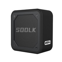 하이앤드 오디오 스피커 SODLK15W 휴대용 야외 블루투스 스피커 안티 폴 방수 IPX7 하이 엔드 소형 스틸, 01 Black  TX3