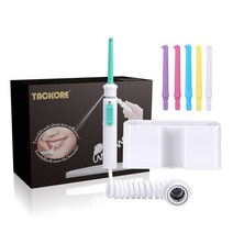 셀프치석제거기 치아미백 구강세정기 잇몸마사지기 water dental flosser, 하얀색