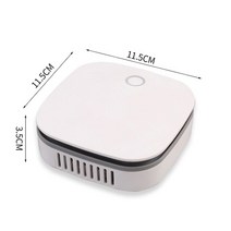 공기청정기 미니 공기 스마트 냉장고 Freshen 휴대용 오존 음이온 발생기 USB 충전식 주방 자동 홈 지우기, 02 As shown 2