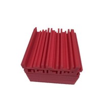 실내방음벽 가정용 아파트 방음벽 차음재 차음판 1224pcs 25x25x5cm KTV 소음 흡수 폼 타일 웨지 스튜디오 어쿠스틱 패널 사운드 방음 벽, 24 PCS, 빨간