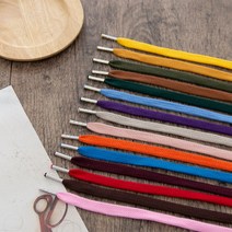 1개) 135cm 심플 후드끈 15color Y1998 CC0, 브라운