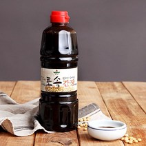 푸드품격 국내산 콩으로 만든 조선간장 만능 맛간장 저염 집간장 항아리숙성 전통간장 재래식 시골간장, 3개, 900ml