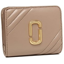 [마크 제이콥스] 접이식 지갑 더 그램 미니 지갑 베이지 레이디스 MARC JACOBS S131L01FA21 269 [품]