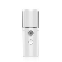 Nano Facial Mister 뷰티 핸디 페이셜 스프레이 모이스처라이징보습 30ml 방수 휴대용 스킨 케어 스트리머 (핑크), WHITE