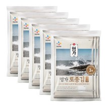 CJ 명가 토종김 참기름 전장김 20gx15봉 코스트코 구운 조미 식탁김세트