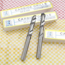 CNC 메탈 드릴링용 카바이드 트위스트 드릴 비트 텅스텐 엔드밀, 16mm