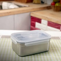 올스텐반찬통 뼈통 보존식용기 칸칸 나눔 스텐반찬통, 본품