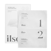 일소 Ilso 네추럴 마일드 클리어 블랙헤드 코팩 블랙 5매 (블랙뱀부)