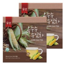 꽃샘 티백차 옥수수수염차 100T+100T