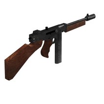 종이 모형 밀리터리 만들기 취미 DIY 종이 공예 시뮬레이션 CS 1:1 총기 장난감 톰슨 종이 모델 조립 손 작업 3D 퍼즐 게임 장난감, 단일옵션