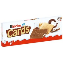 Kinder 킨더 카드 초콜릿 5st 128g, 1개