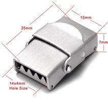 5pcs 스테인레스 스틸 걸쇠 압착 턱 후크 시계 밴드 걸쇠 가죽 실리콘 팔찌 보석 만들기 diy 연결 레이스 버클
