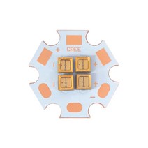 3535 SMD LED칩 발광다이오드 자외선 UV-C 270-280nm 11-13V 100mA 메탈PCB 20mm HBL0619, [정품_상품선택^]
