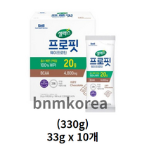 셀렉스 프로핏 웨이프로틴 파우더 초콜릿, 1통, 330g, 5개