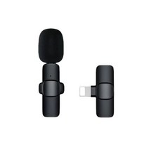 컴퓨터 PC용 마이크 화상회의 무선 lavalier 스튜디오 게임 type-c 옷깃 클립 전문 라이브 방송 휴대 전화 86, 아이폰용 마이크 1개