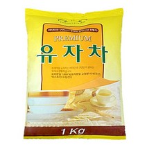 대호 프리미엄 유자차 분말 1kg, 4개