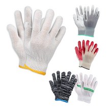 면장갑 색사 반코팅 PU 기사 작업용 공사장 주유소, 03 면장갑 40g 검정 수입, 100세트