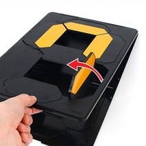 만물덕 회전식 넘버링 대형 N20 - 노랑 번호돌림판 날짜 모듈 숫자판 가격표 현황판 환율 멀티넘버링 수동