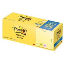 메모지벌크 3M 포스트잇 KR33020A 대용량팩 76x76mm 팝업리필용-2802EA, 본상품선택