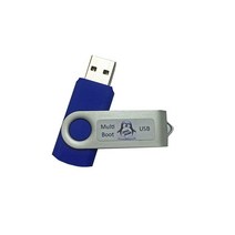 범용 6-in-1 리눅스 최고의 운영 체제 컬렉션 설치 복구 멀티부팅 가능 라이브 USB 플래시 썸 드라이브 PC 및 맥용
