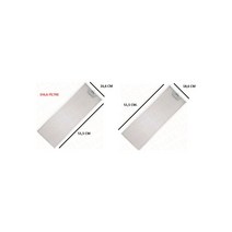 Franke arçelik bsh 슬라이딩 흡인기 필터 세트: 18.6 cm x 51.5 cm / 16.6 cm. x 51.5 cm., 한개옵션0, 1개