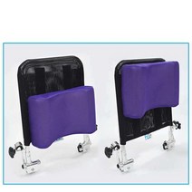 휠체어 목받이 헤드레스트 머리 목 지지대 목받침, 보라