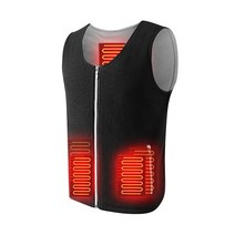 발열조끼 열선 온열 USB 핫팩 방한 보온 전기 조끼 9