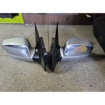 쏘렌토 백미러 뉴쏘렌토 백미러 쏘렌토 사이드미러 은색크롬 7핀 중고, 조수석, 1개