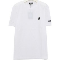 [맥케이지] ACE Z WHITE 패치로고 티셔츠