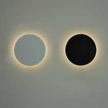 LED 원형 벽부등 써클 벽등 12W, 백색, 전구색(노란빛)